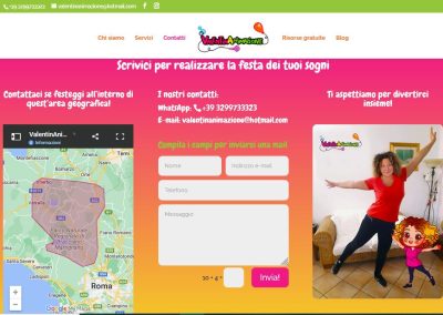 Sito web ValentinAnimazione